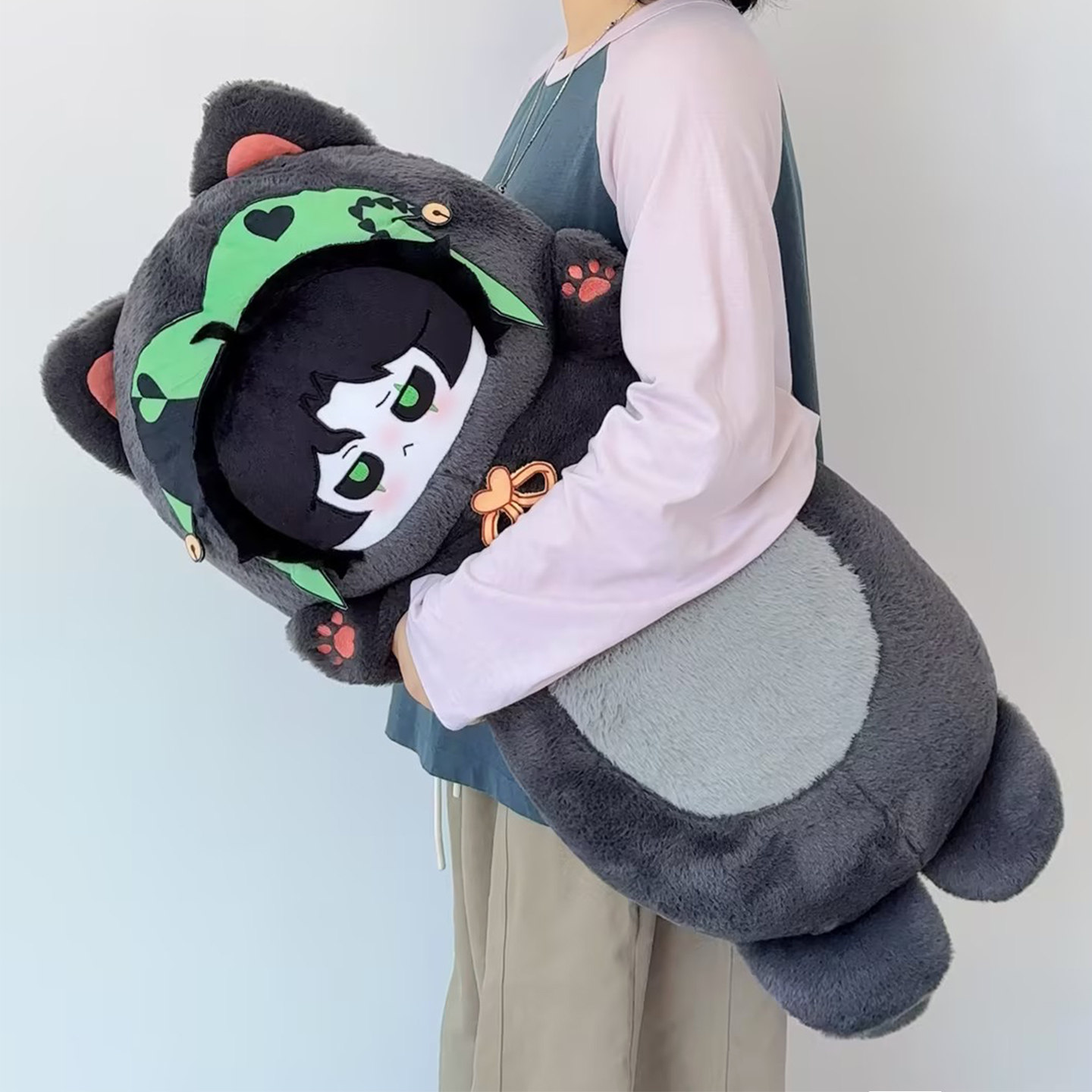 Pierrot Harlequin Jester  Hug Plush