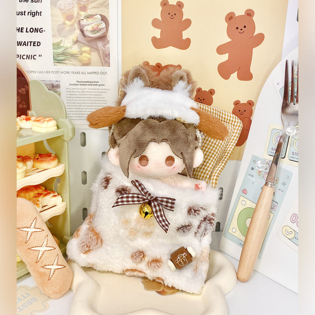 Fluffy Animal Pajama Outfit-10cm/15cm Set