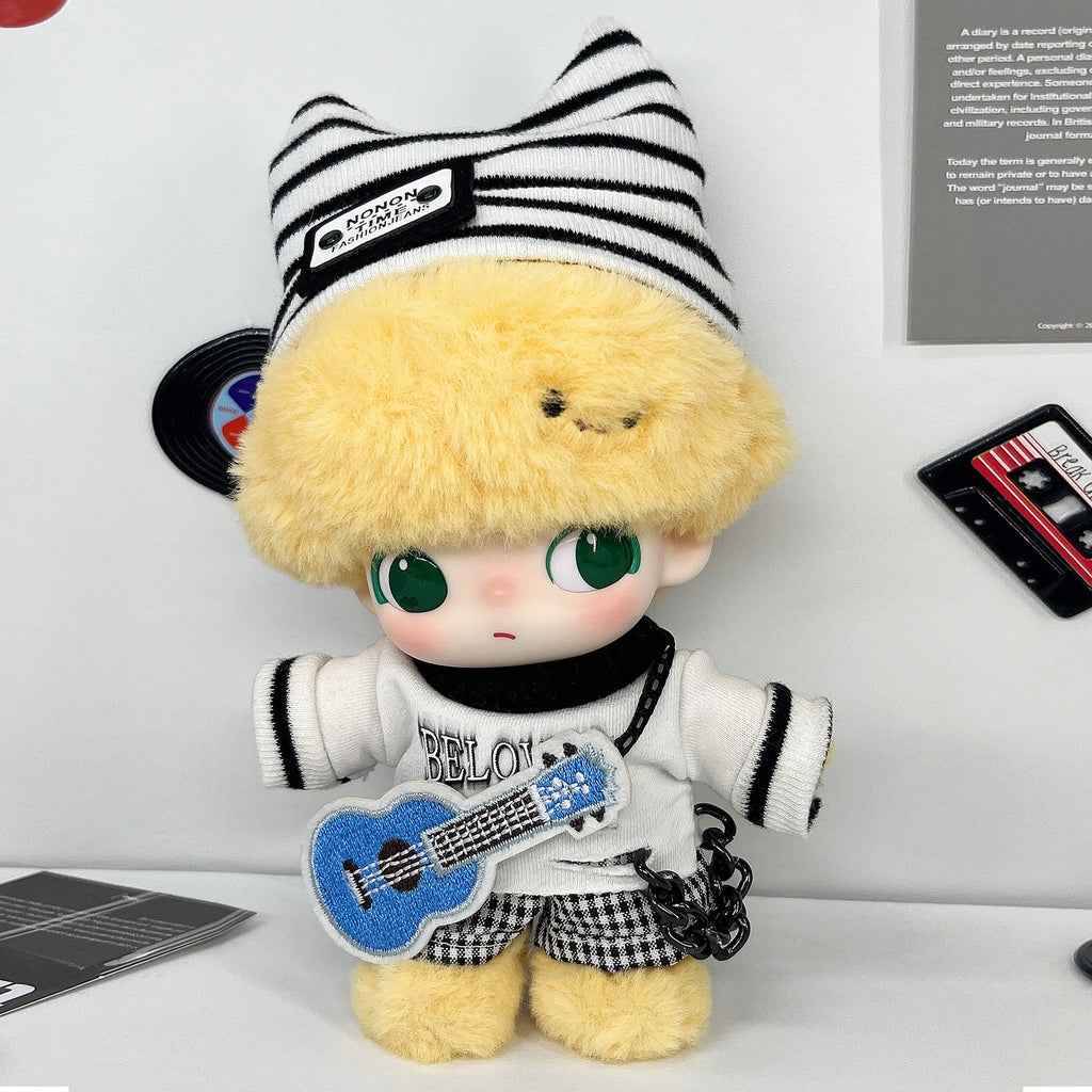Rockstar Cat Outfit-10cm Set