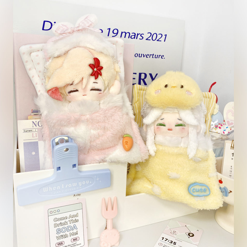 Fluffy Animal Pajama Outfit-10cm/15cm Set
