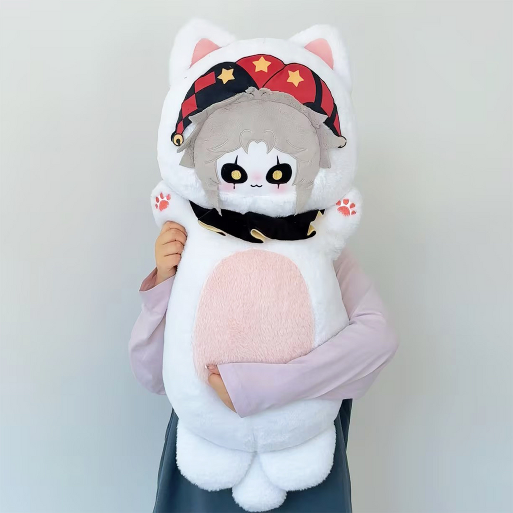 Pierrot Harlequin Jester  Hug Plush