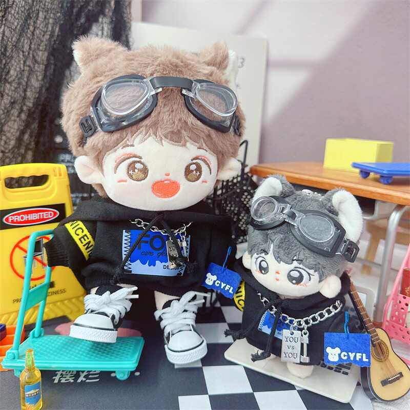Wild Flight Hoodie & Goggles Set-10cm/20cm Set