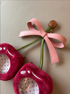 Cherry Plsuh Carrier Bag