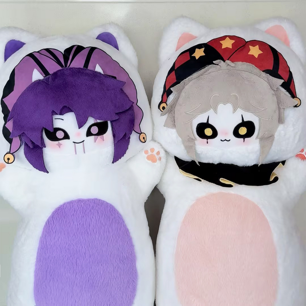 Pierrot Harlequin Jester  Hug Plush