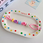 DIY Dopamine Beaded Letter Bag Charm