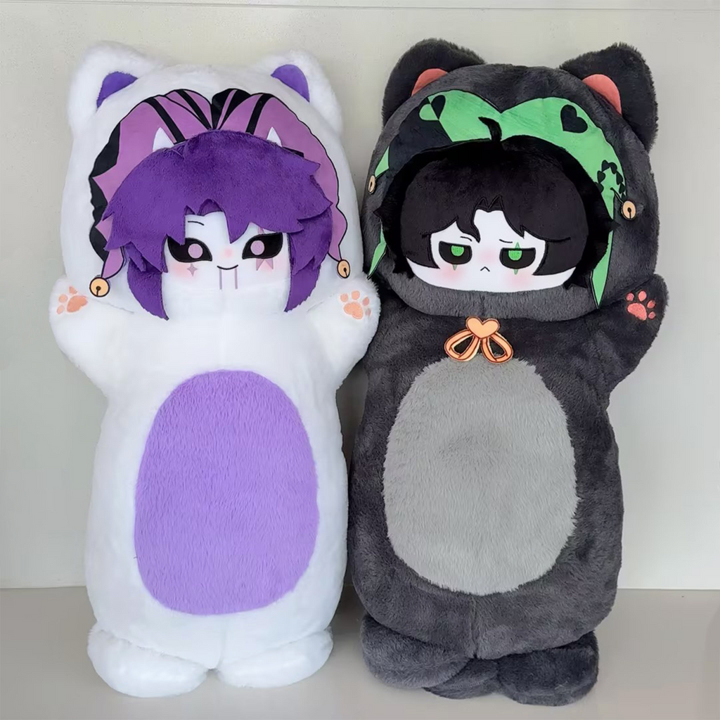 Pierrot Harlequin Jester  Hug Plush