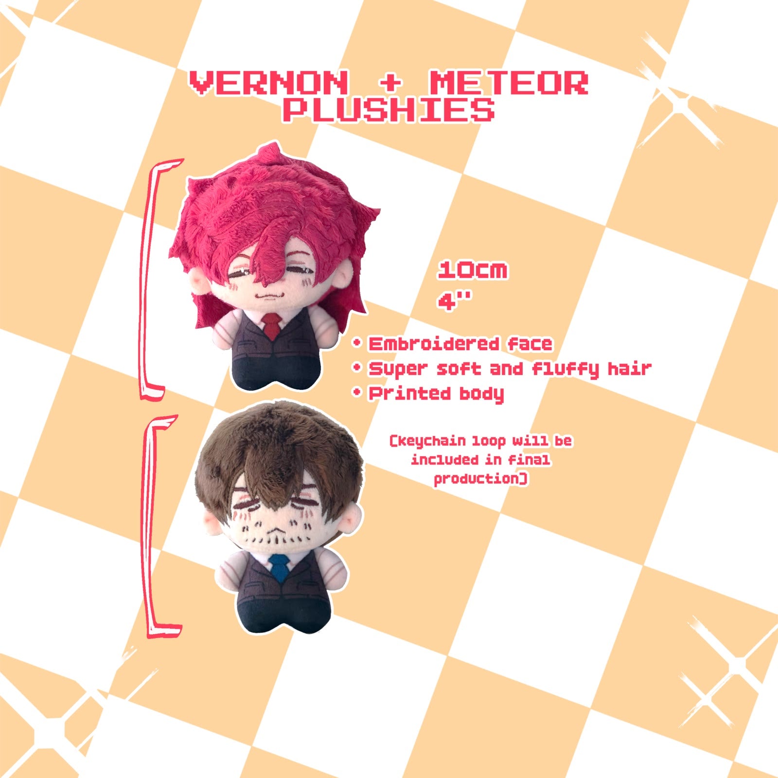 Vernon & Meteor Plushies