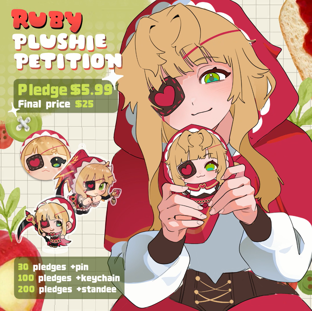 RUBY  PLUSHIE — PETITION