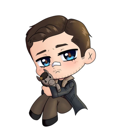 Sticker+ 4cm keychain Petition reward