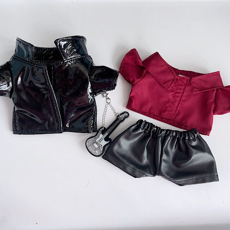 Dark Rocker Leather Outfit-10cm/15cm/20cm set