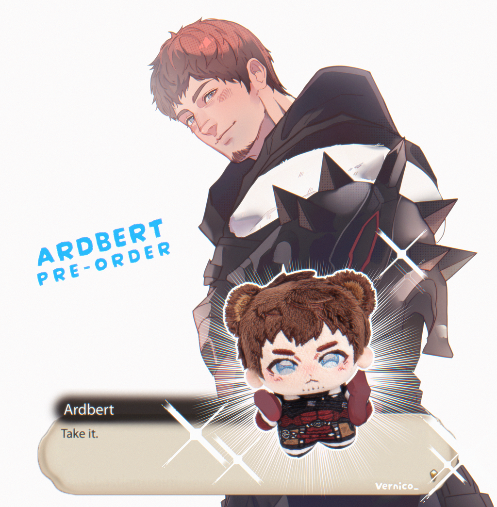 ARDBERT PLUSHIE — PREORDER