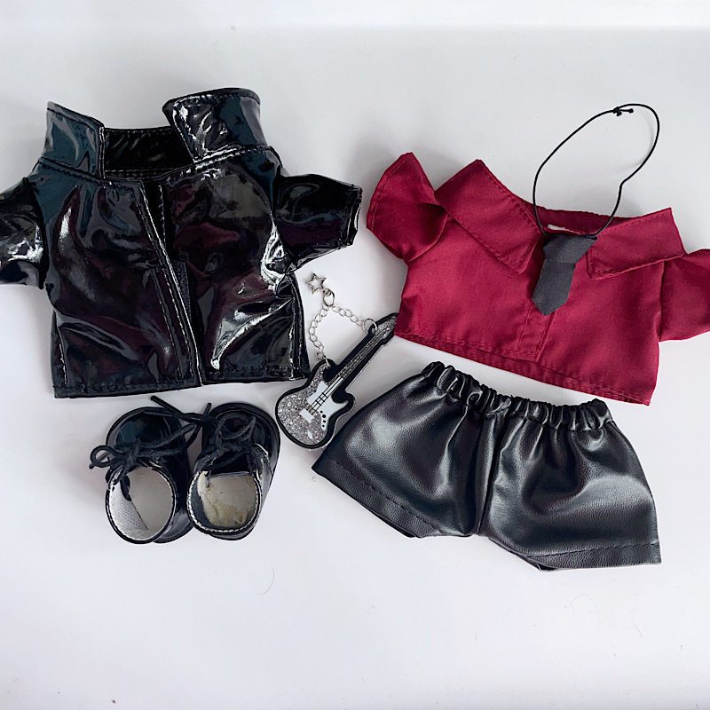 Dark Rocker Leather Outfit-10cm/15cm/20cm set