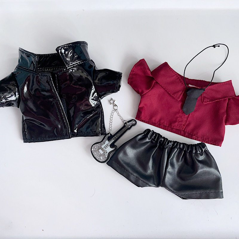 Dark Rocker Leather Outfit-10cm/15cm/20cm set
