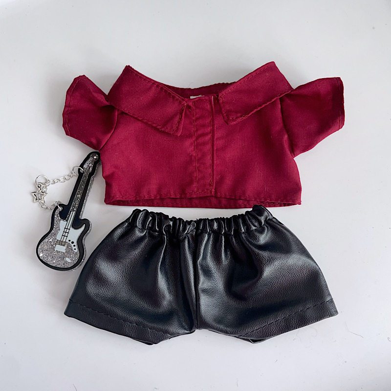 Dark Rocker Leather Outfit-10cm/15cm/20cm set