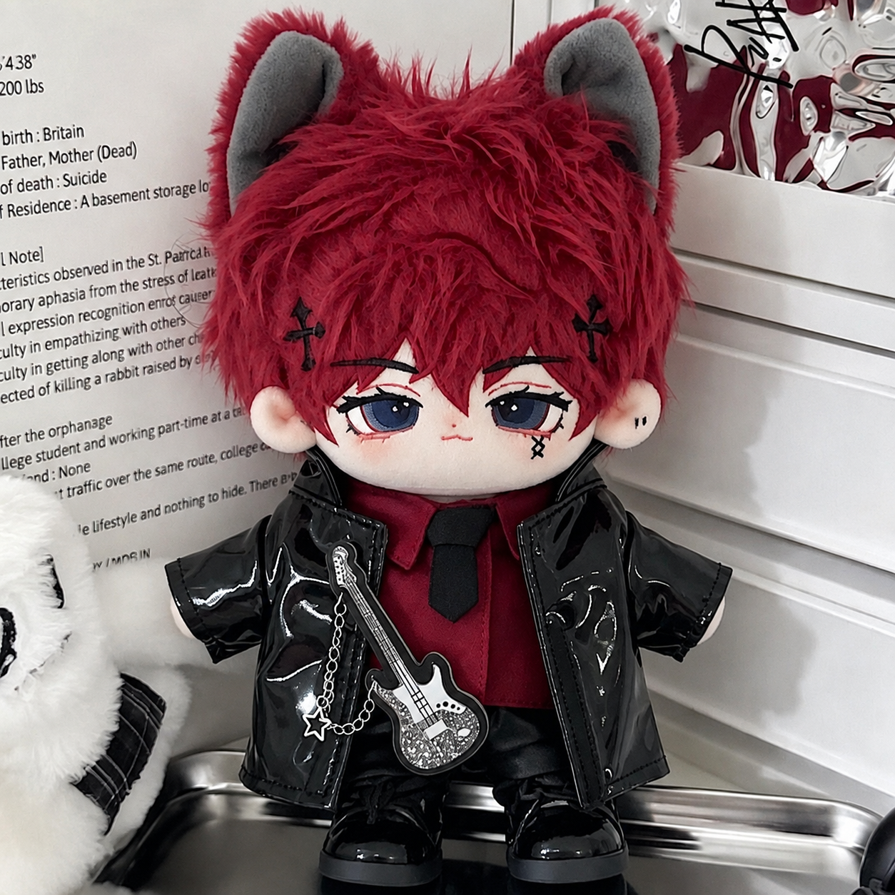 Dark Rocker Leather Outfit-10cm/15cm/20cm set