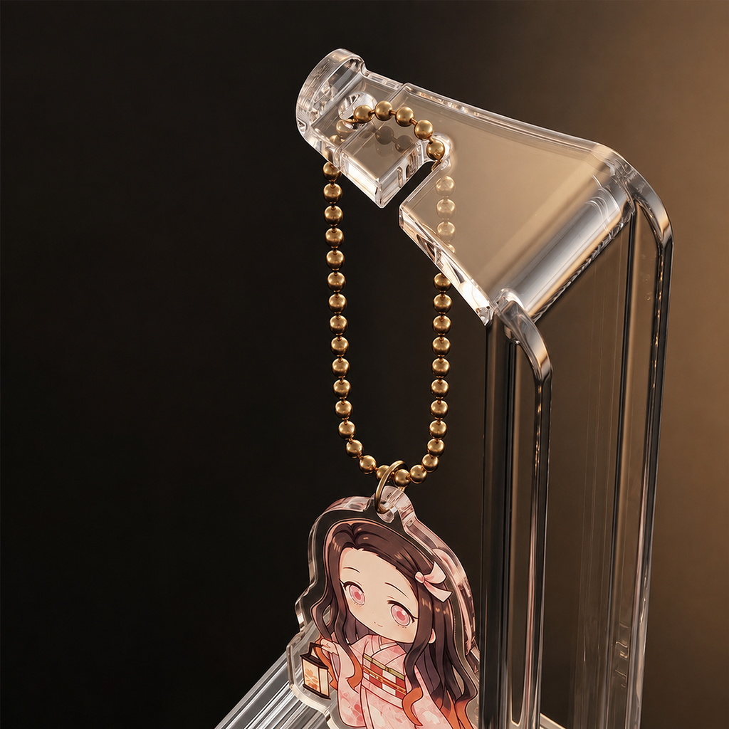 Clear Acrylic Hanging Display Stand