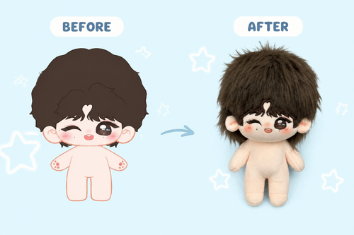 10cm Custom Plush — Simple Design