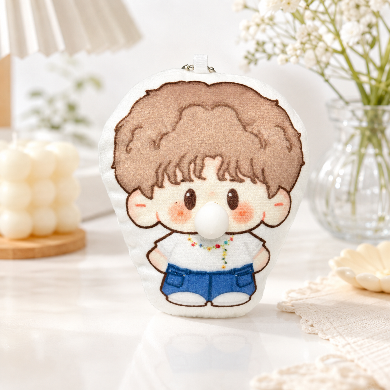 Custom Bubble-Blowing Plush