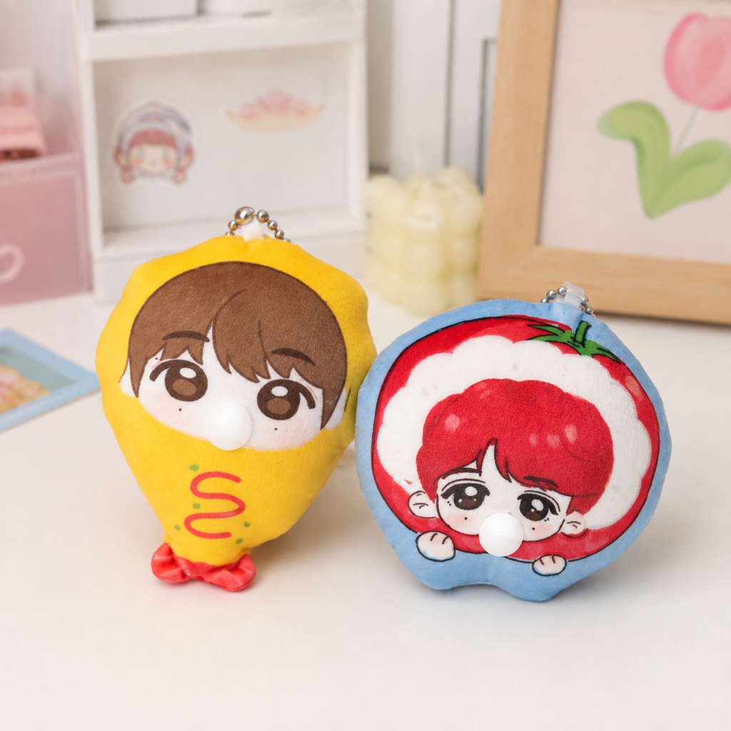 Custom Bubble-Blowing Plush