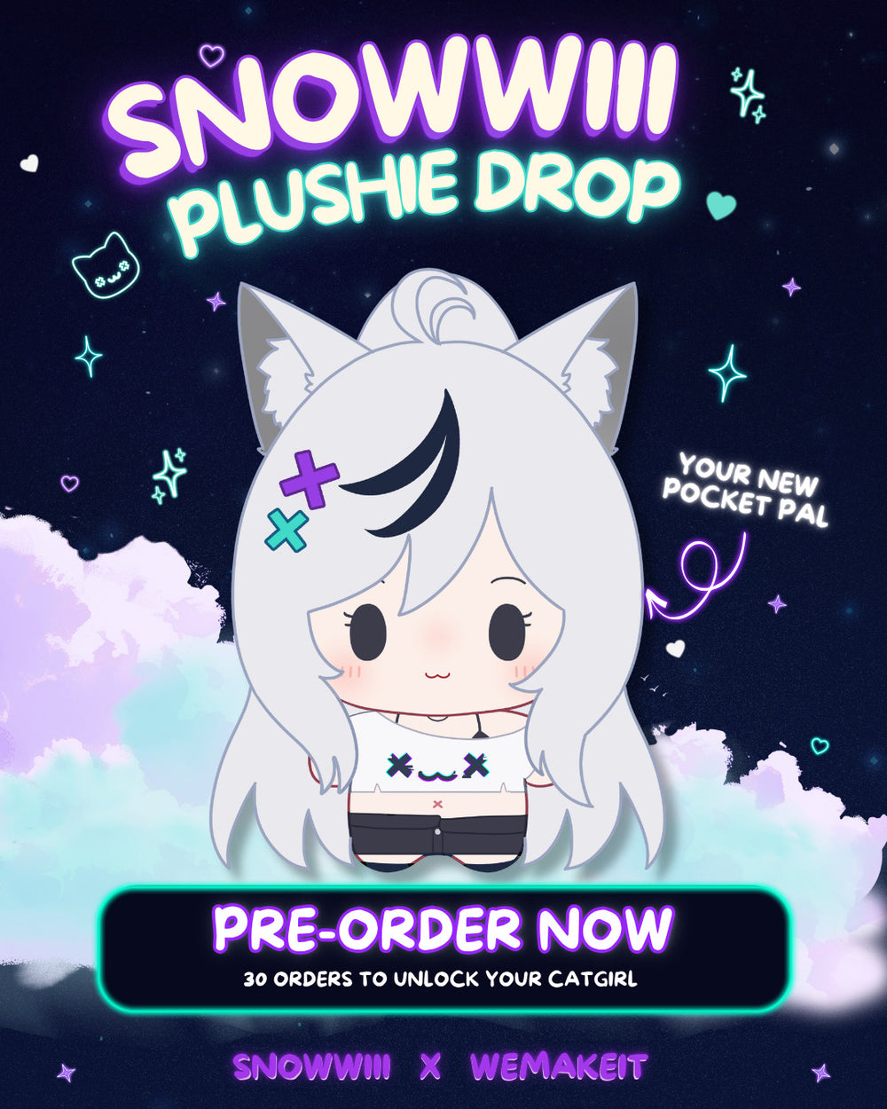 SNOWWIIII PLUSHIE — PREORDER