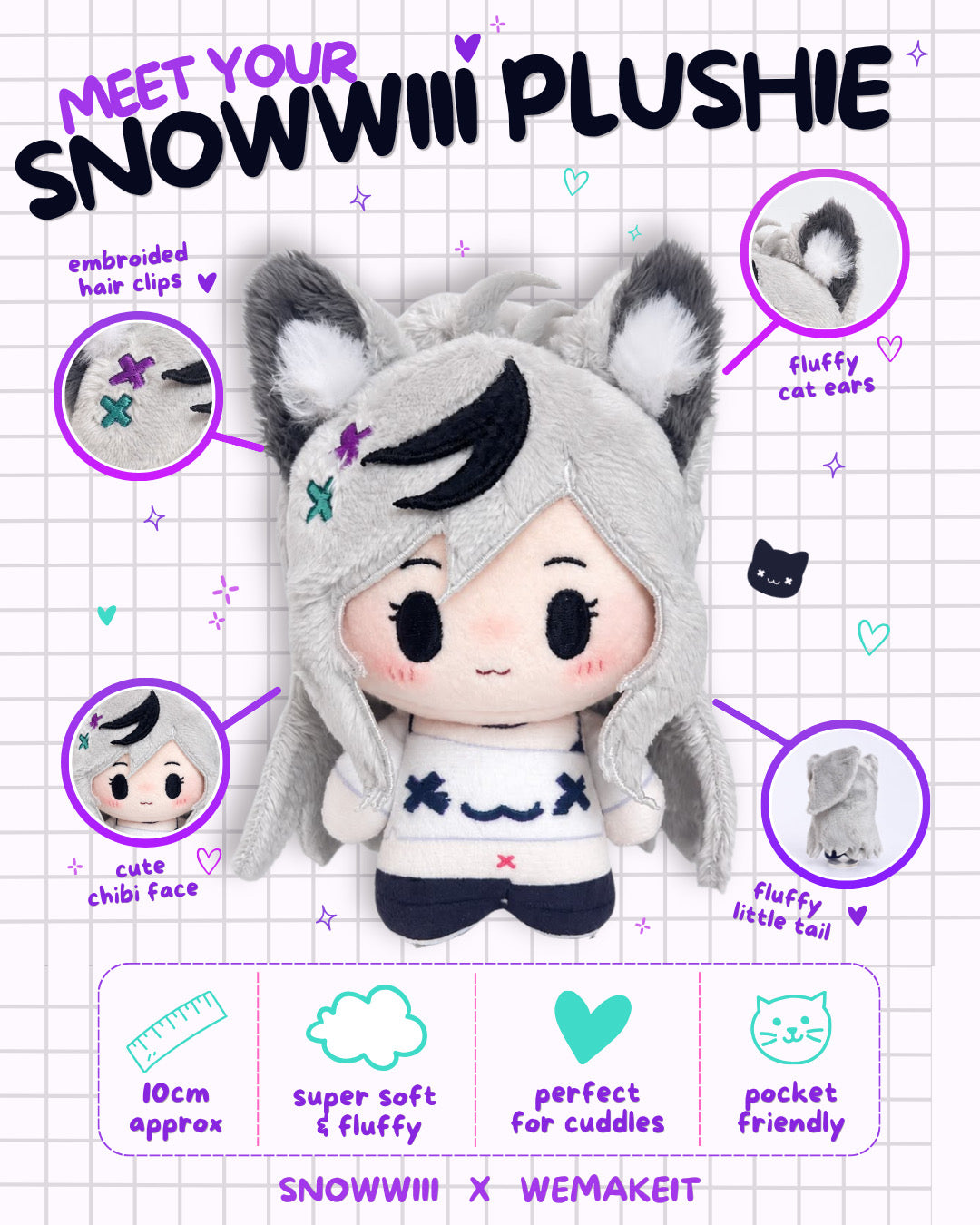 SNOWWIIII PLUSHIE — PREORDER