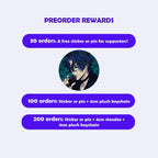 SYLVAIN & DAMON PLUSHIES — PREORDER