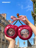 Cherry Plsuh Carrier Bag