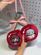 Cherry Plsuh Carrier Bag