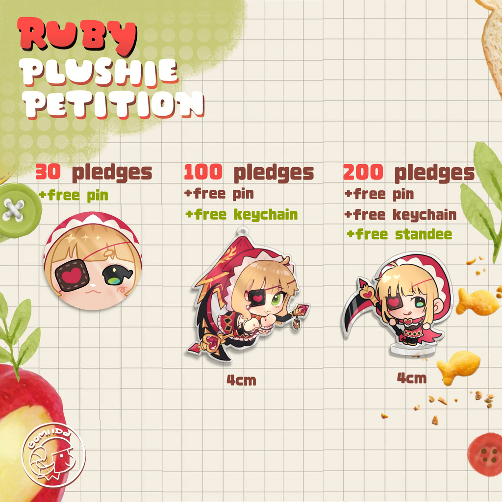 RUBY  PLUSHIE — PETITION