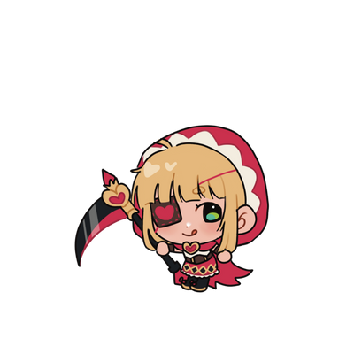 Pin+ 4cm keychain+ 4cm Standee Petition reward