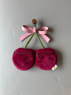 Cherry Plsuh Carrier Bag