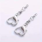 1pc Heart-Shaped Keychain Clip