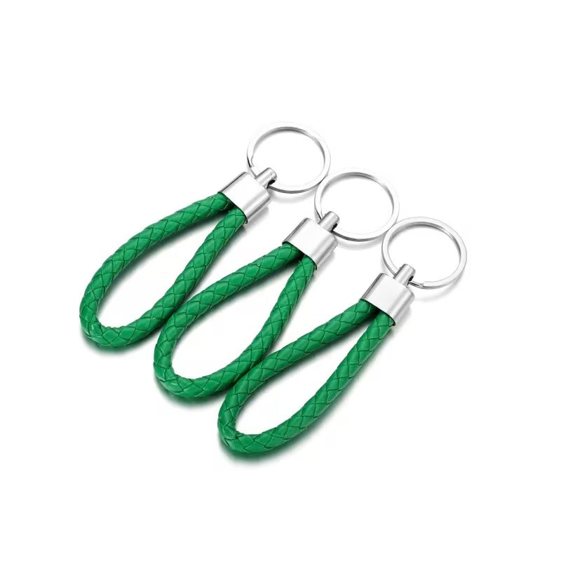 5pcs Colorful Braided Keychain