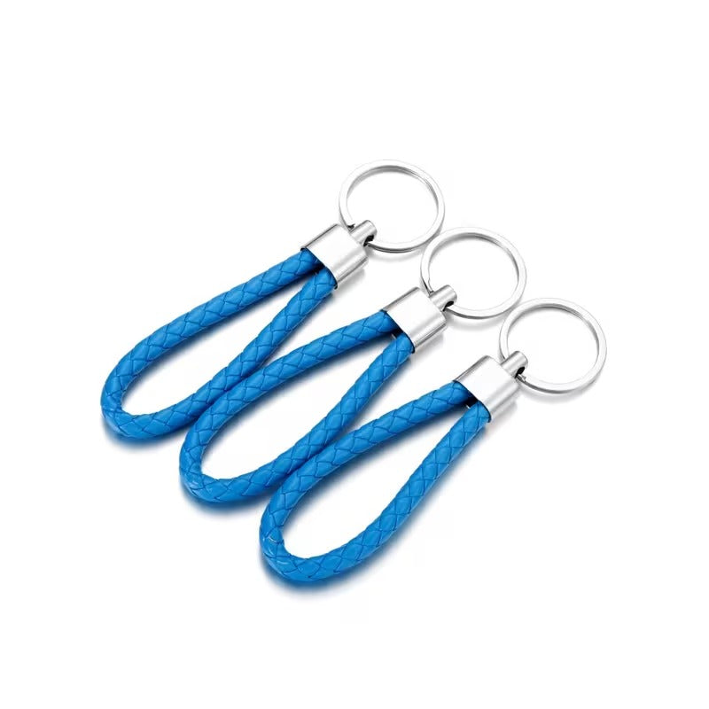 5pcs Colorful Braided Keychain