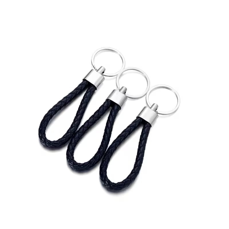 5pcs Colorful Braided Keychain