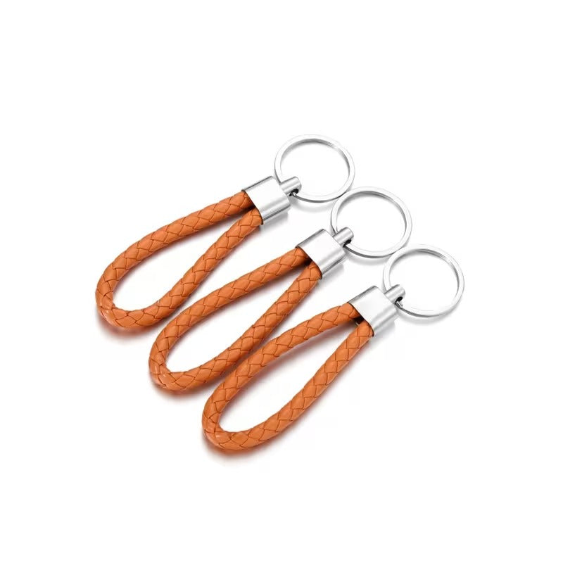 5pcs Colorful Braided Keychain