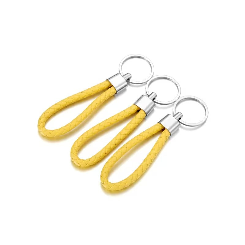 5pcs Colorful Braided Keychain
