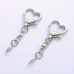 1pc Heart-Shaped Keychain Clip