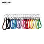5pcs Colorful Braided Keychain