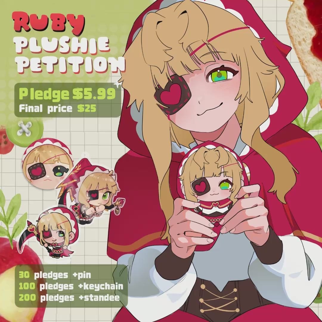 RUBY  PLUSHIE — PETITION