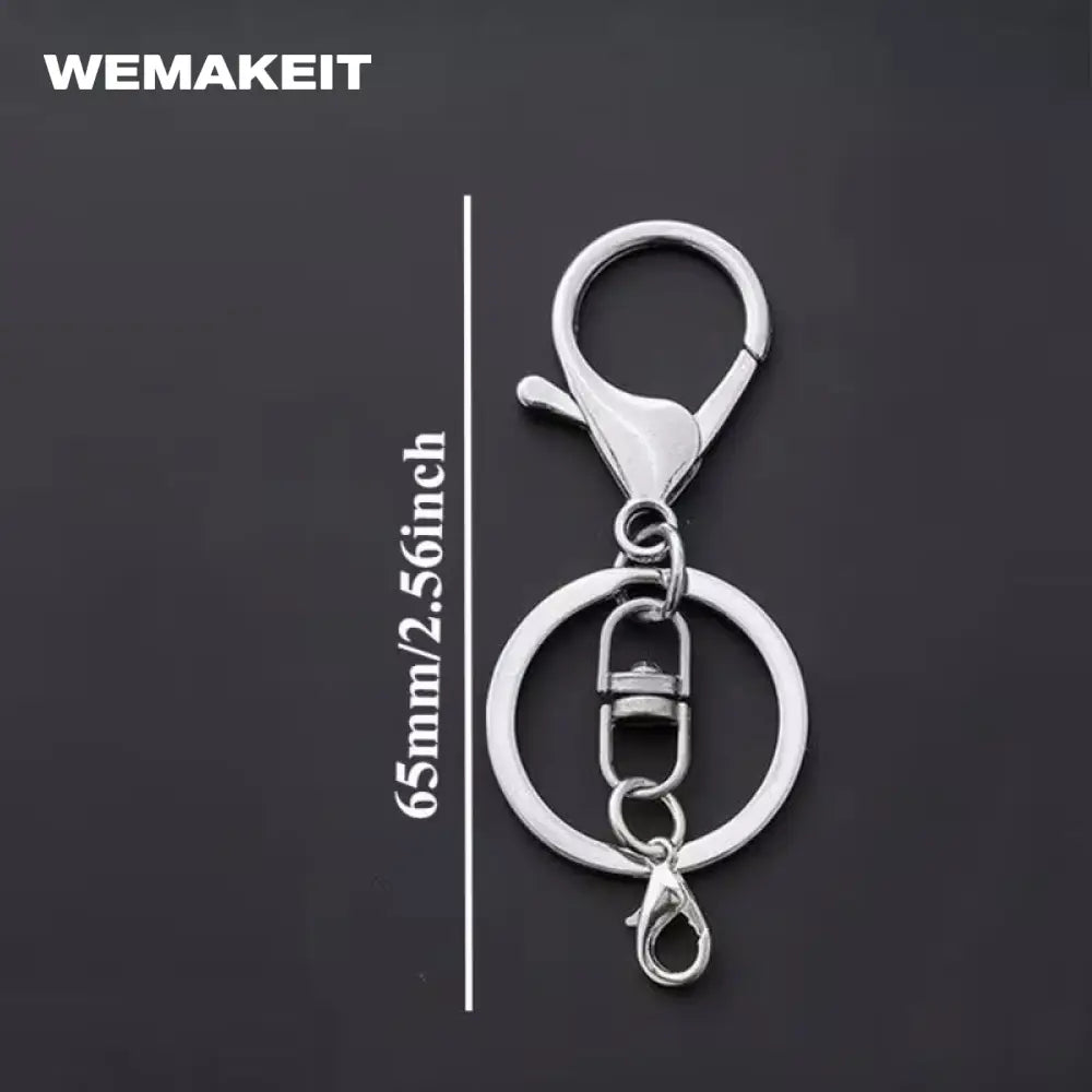 Rotating Lobster Clasp Keychain